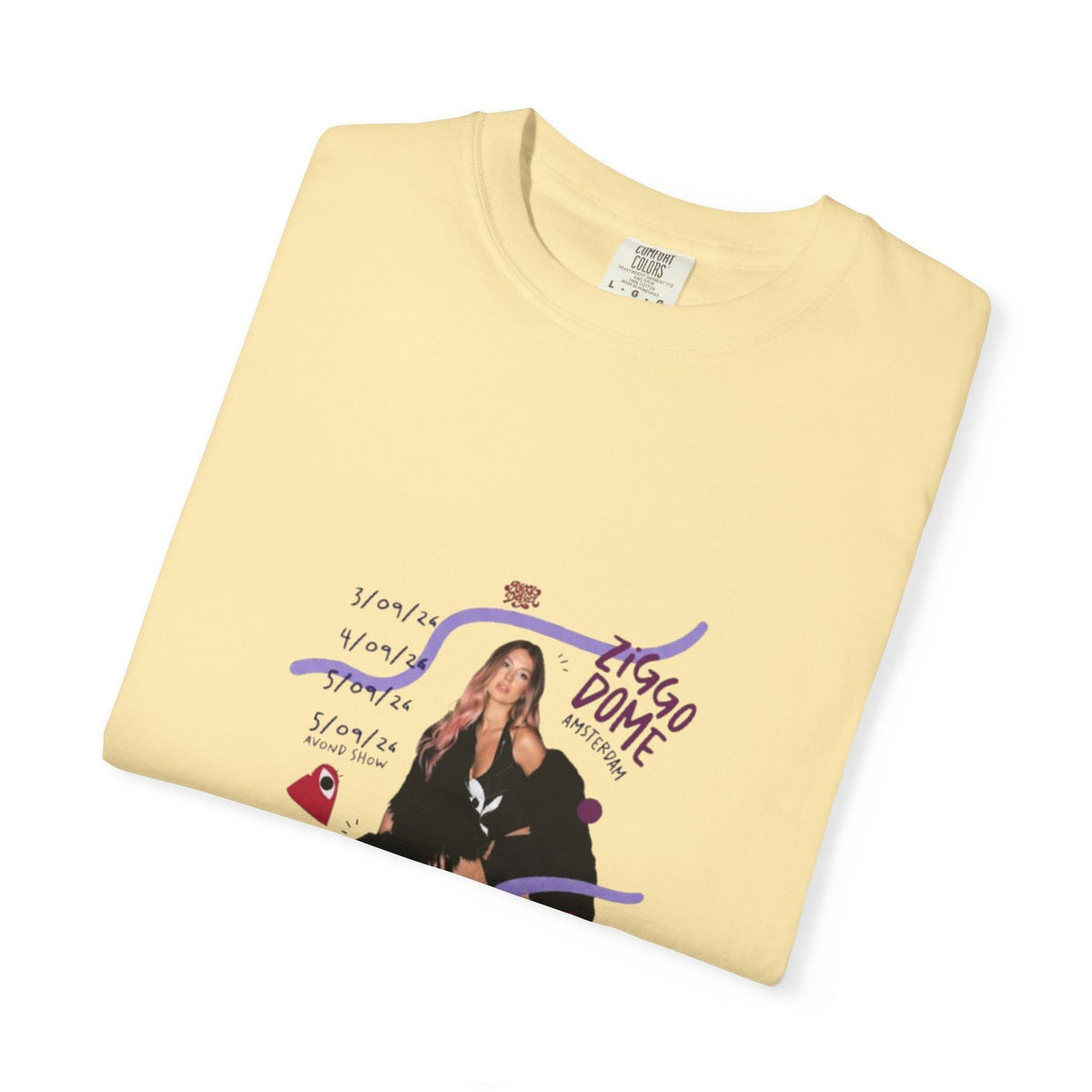 Comfort Colors Roxy Dekker T-Shirt Cotton Graphic Tee