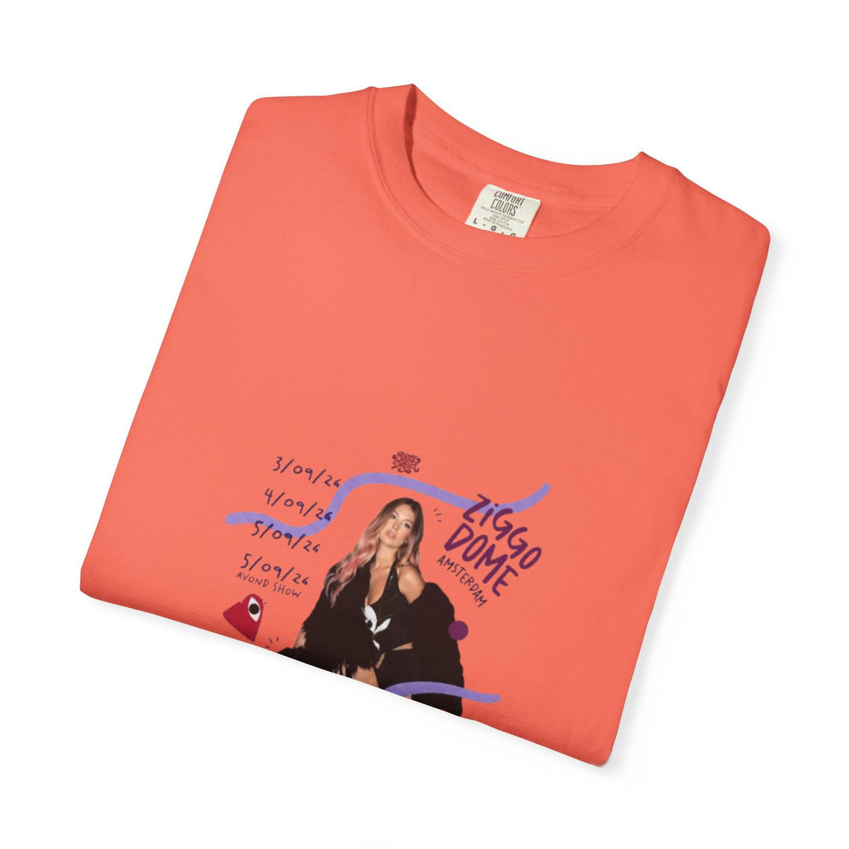 Comfort Colors Roxy Dekker T-Shirt Cotton Graphic Tee