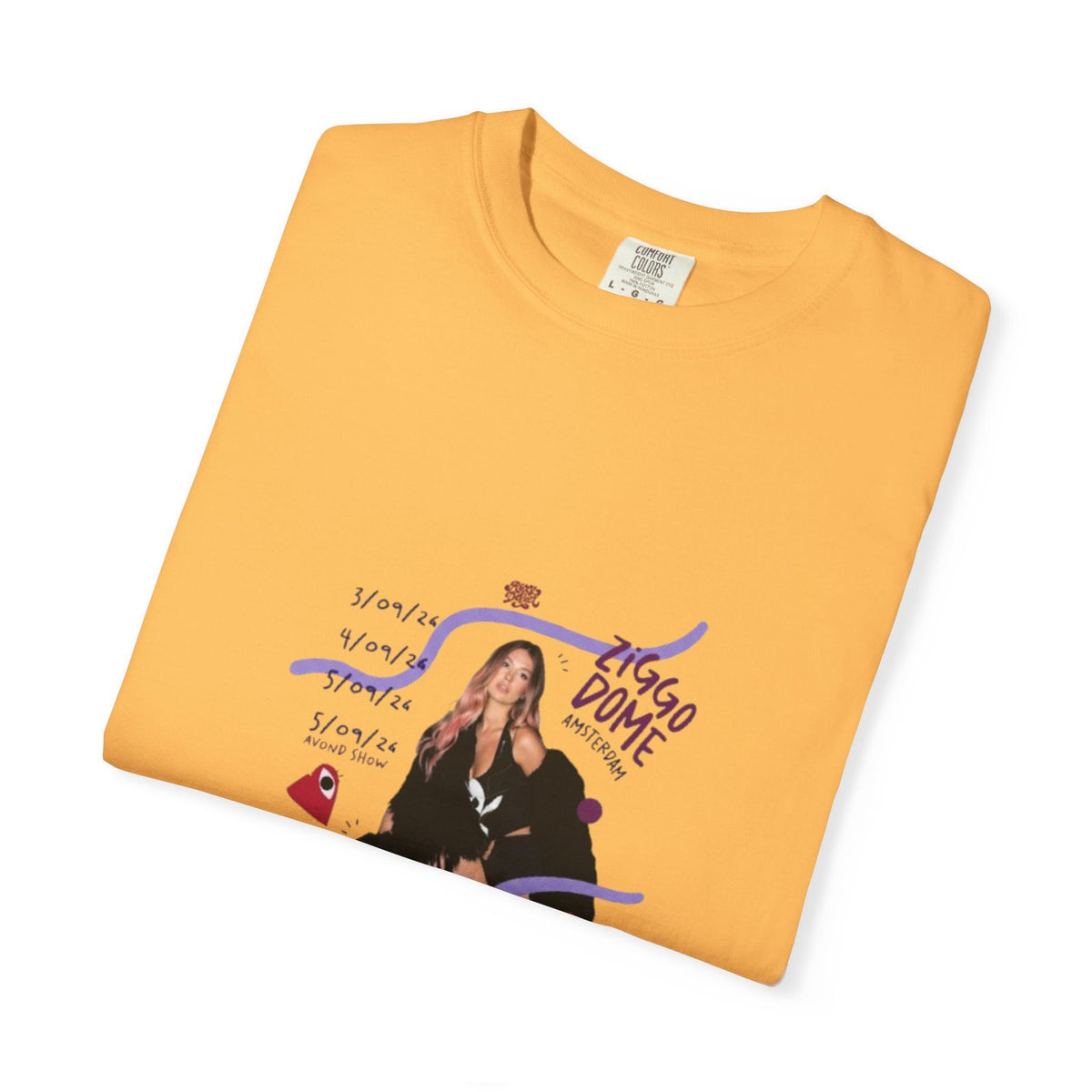 Comfort Colors Roxy Dekker T-Shirt Cotton Graphic Tee