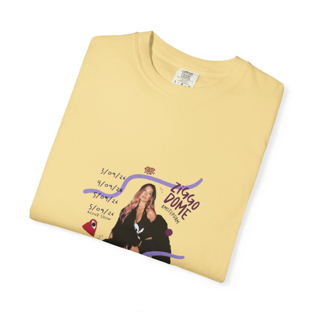 Comfort Colors Roxy Dekker T-Shirt Cotton Graphic Tee